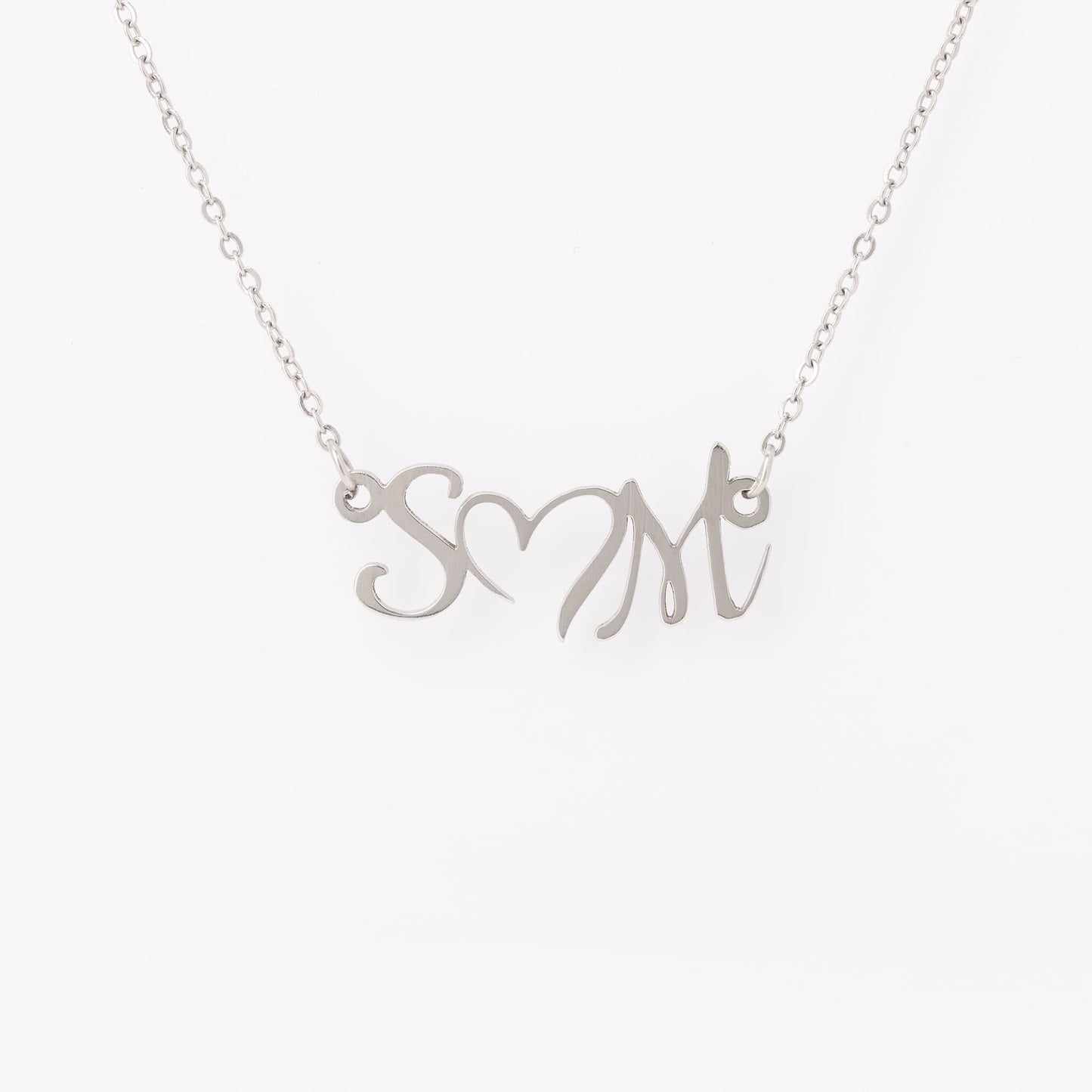 Couple's Initials Necklace