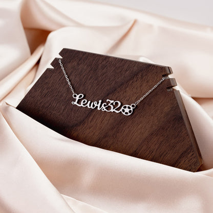 Sport Name Necklace