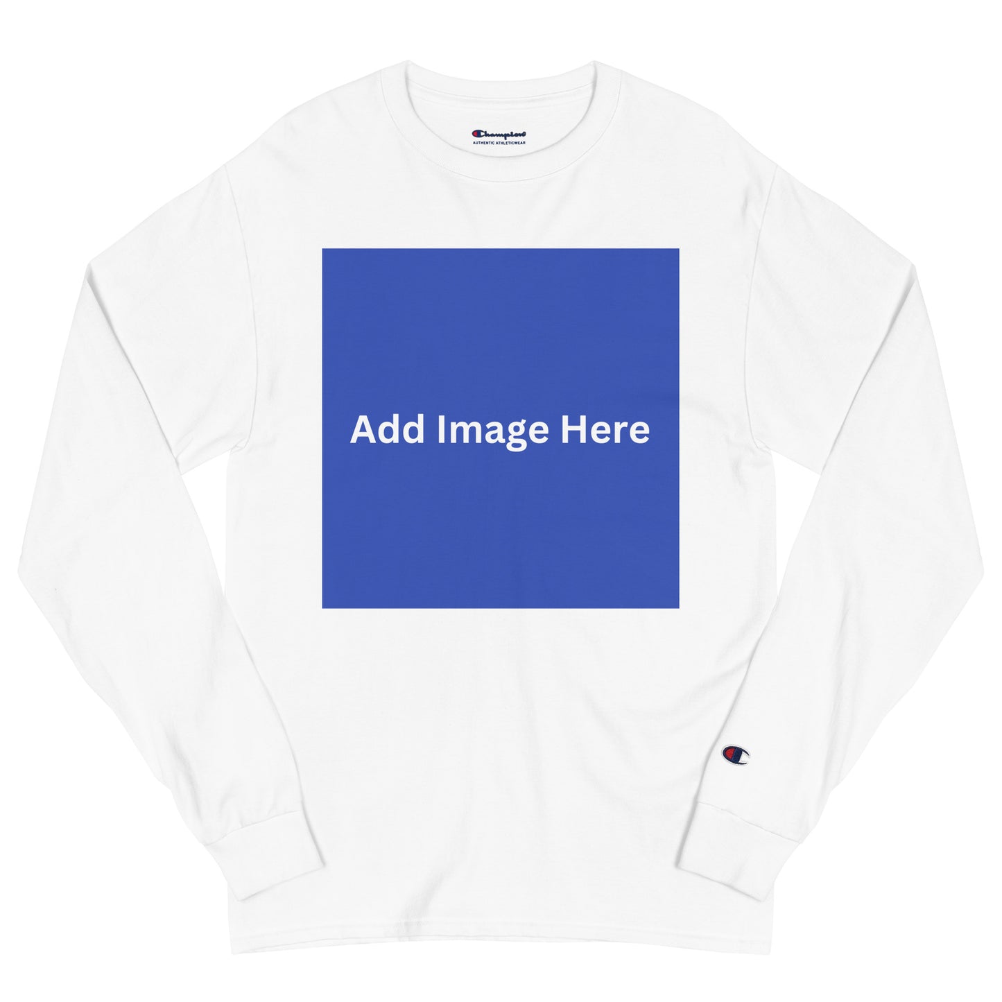 Front Image | Champion Long Sleeve Shirt Blank